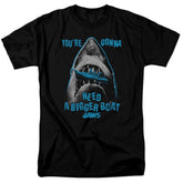 Jaws Boat In Mouth Men's 18/1 Cotton Short-Sleeve T-Shirt